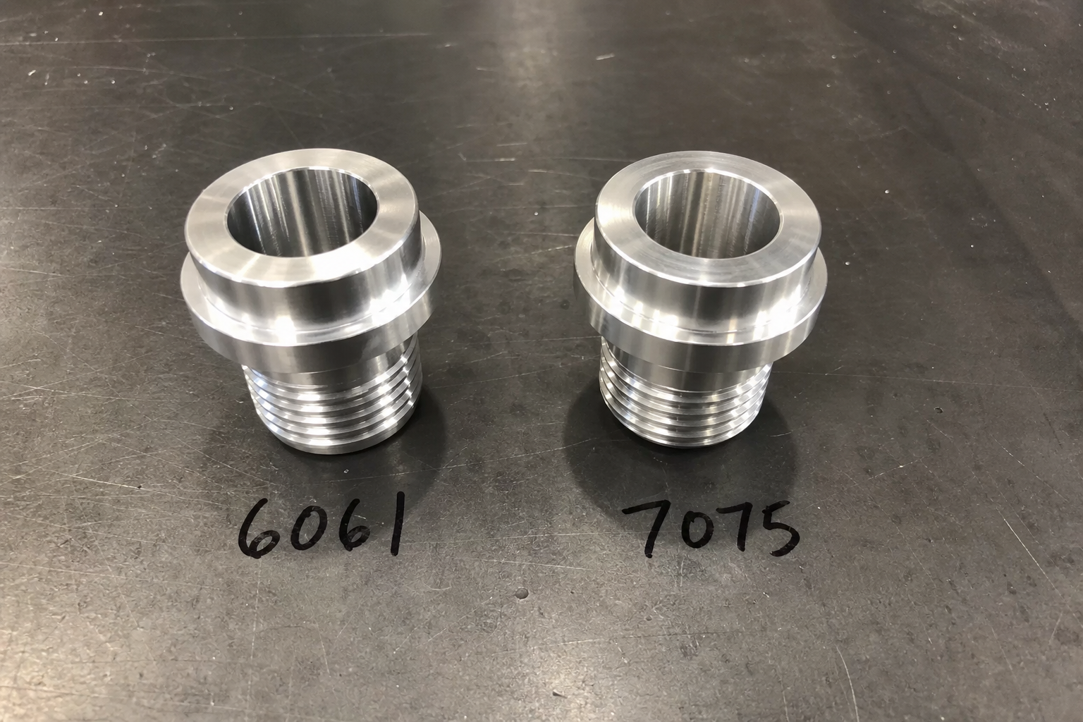 6061 vs 7075 aluminum for CNC machining